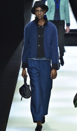 17/18秋冬 設計師女裝色彩解析-海軍藍